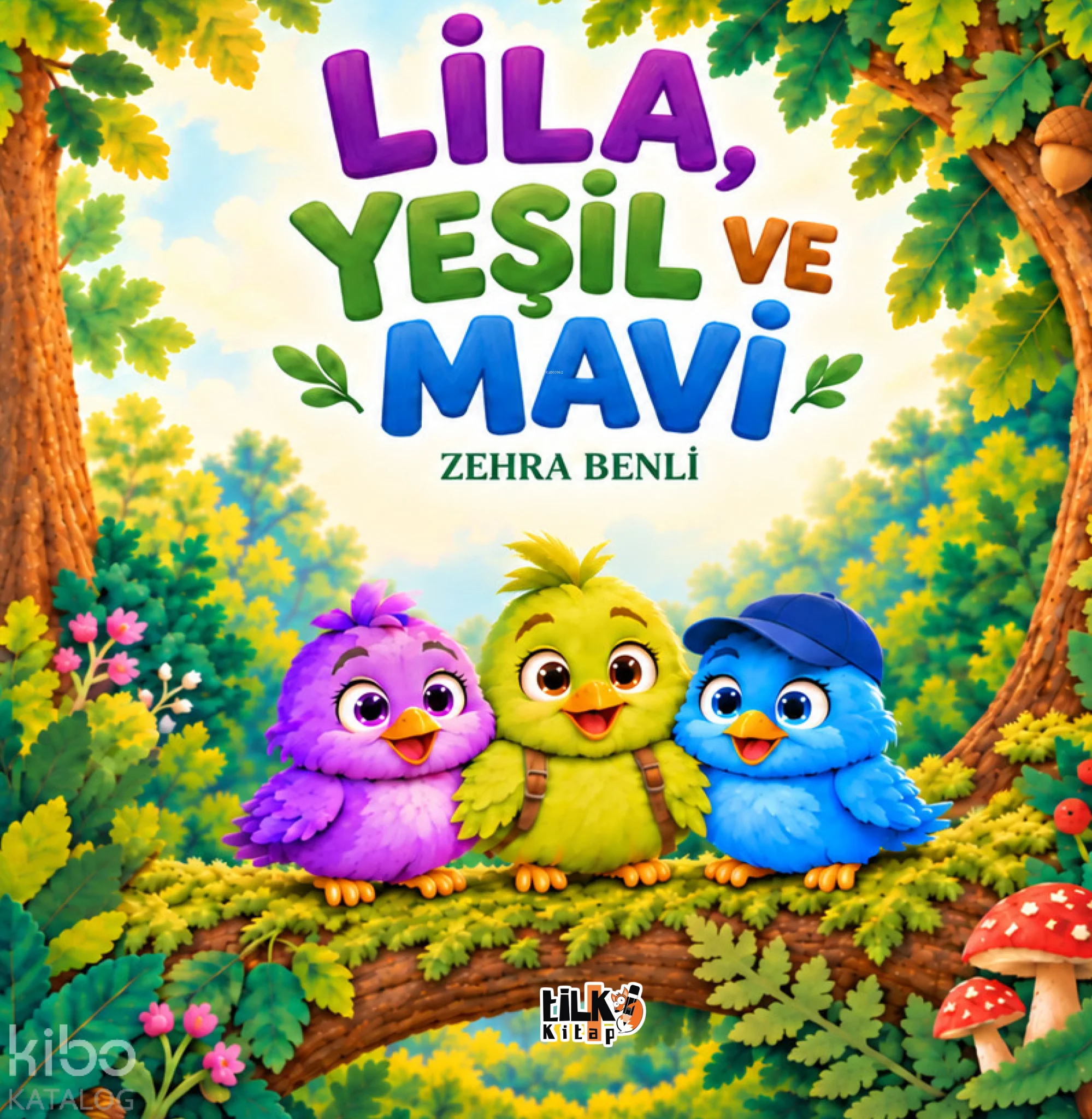 Lila, Yeşil ve Mavi