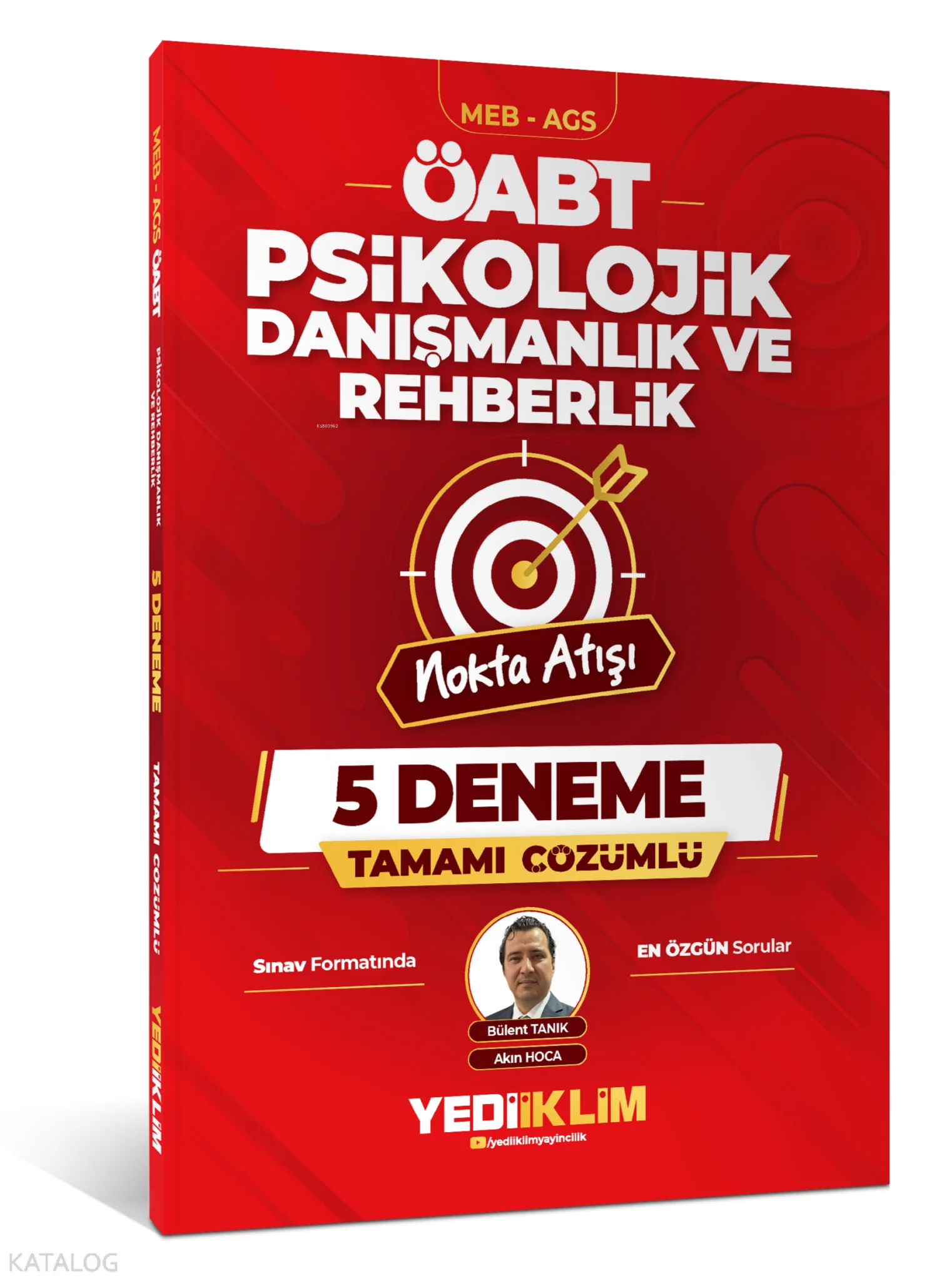 Yediiklim 2027 MEB AGS ÖABT Nokta Atışı Psikolojik Danışmanlık ve Rehberlik Tamamı Çözümlü 5 Deneme