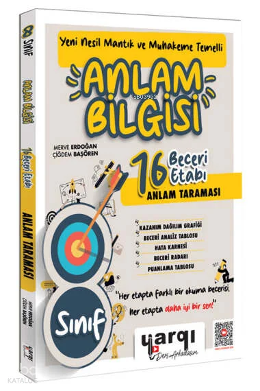 Yargı Ders Arkadaşım 8. Sınıf Yeni Nesil Mantık ve Muhakeme Temelli 16 Beceri Etabı Anlam Taraması