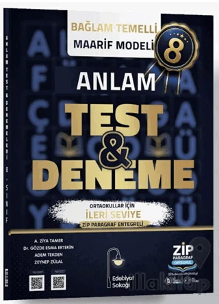 8. Sınıf Anlam Maarif Model Test ve Deneme