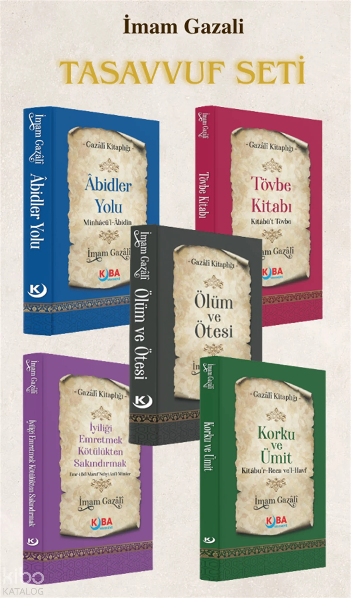 İmam Gazali - Tasavvuf Seti (5 Kitap)