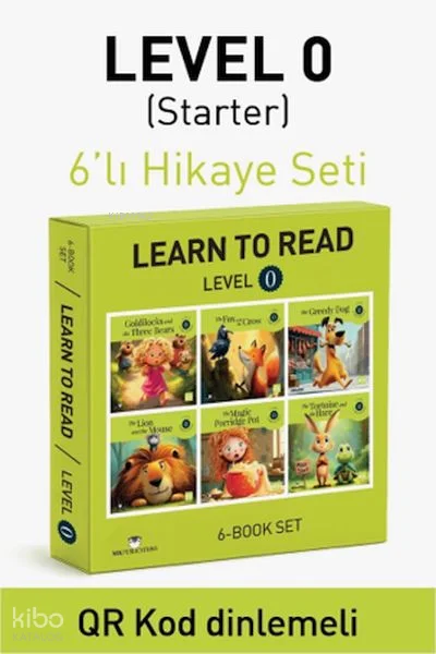 Learn to Read Level 0 İngilizce Hikaye Seti (6 Kitap)