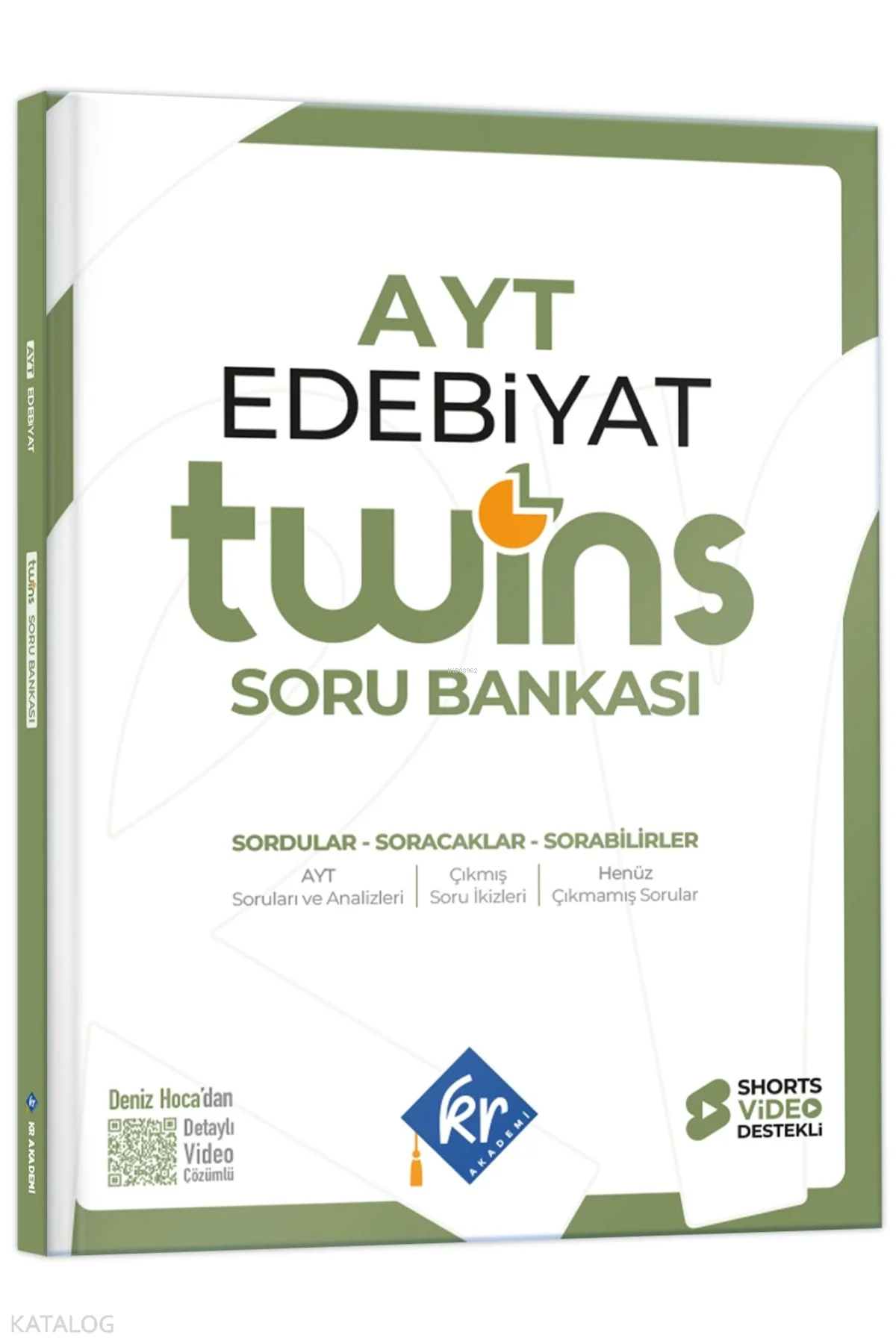 KR Akademi Yayınları 2027 AYT Twins Edebiyat Soru Bankası