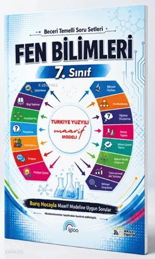 İgloo Yayınevi 7. Sınıf Beceri Temelli Fen Bilimleri Soru Setleri