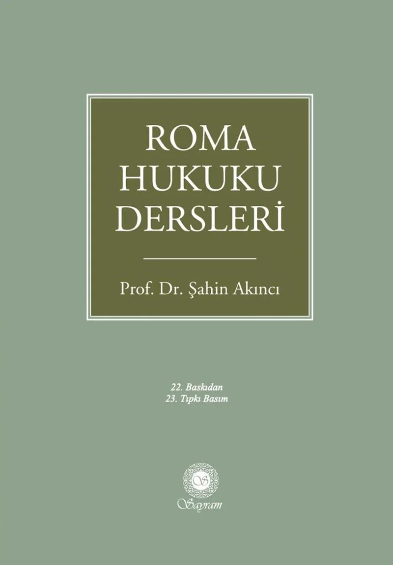 Roma Hukuku Dersleri
