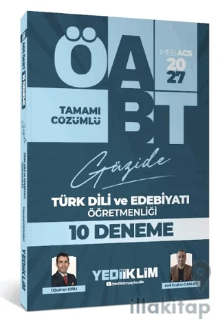 2027 MEB AGS ÖABT Güzide Türk Dili ve Edebiyatı Öğretmenliği Tamamı Çözümlü 10 Deneme