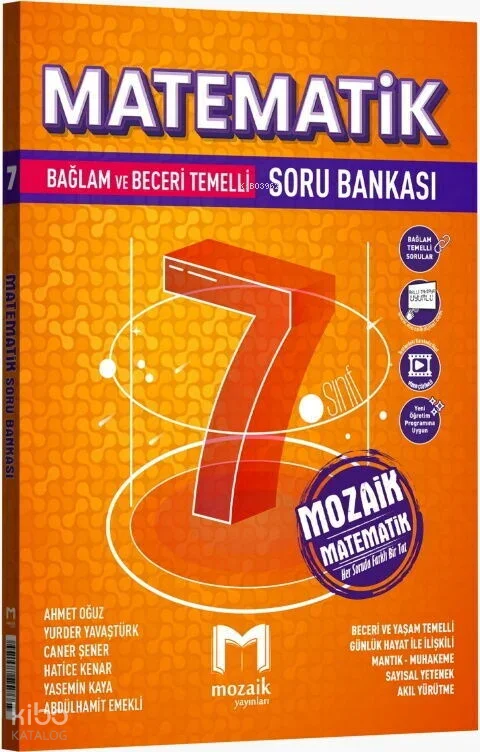 Mozaik 7. Sınıf Matematik Soru Bankası