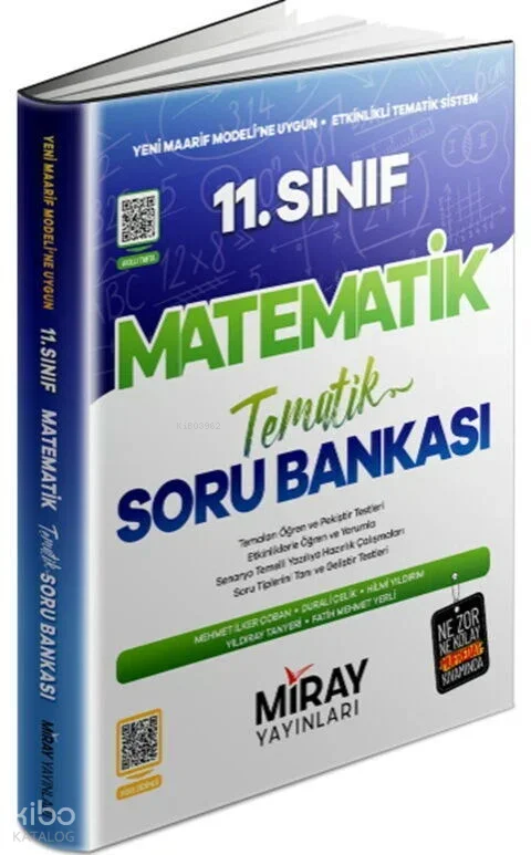 Miray Yayınları 11. Sınıf Matematik Tematik Soru Bankası