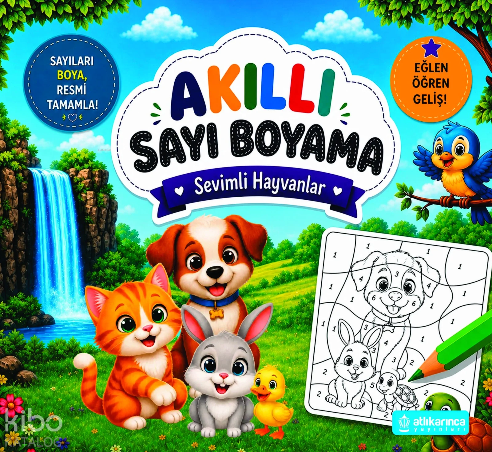 Akıllı Sayı Boyama - Sevimli Hayvanlar