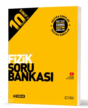 Hız Yayınları  10. Sınıf Fizik Soru Bankası