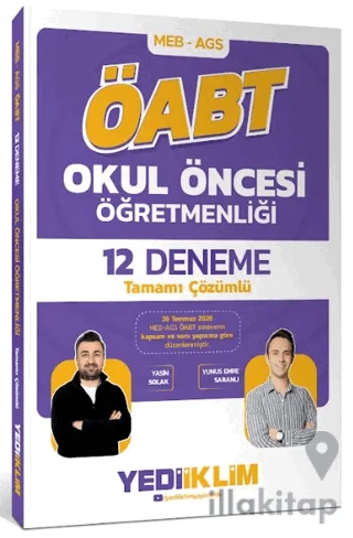2027 MEB AGS ÖABT Okul Öncesi Öğretmenliği Tamamı Çözümlü 12 Deneme
