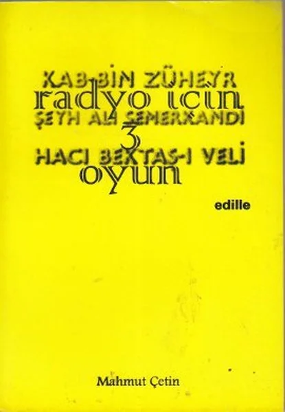 Radyo İçin 3 Oyun