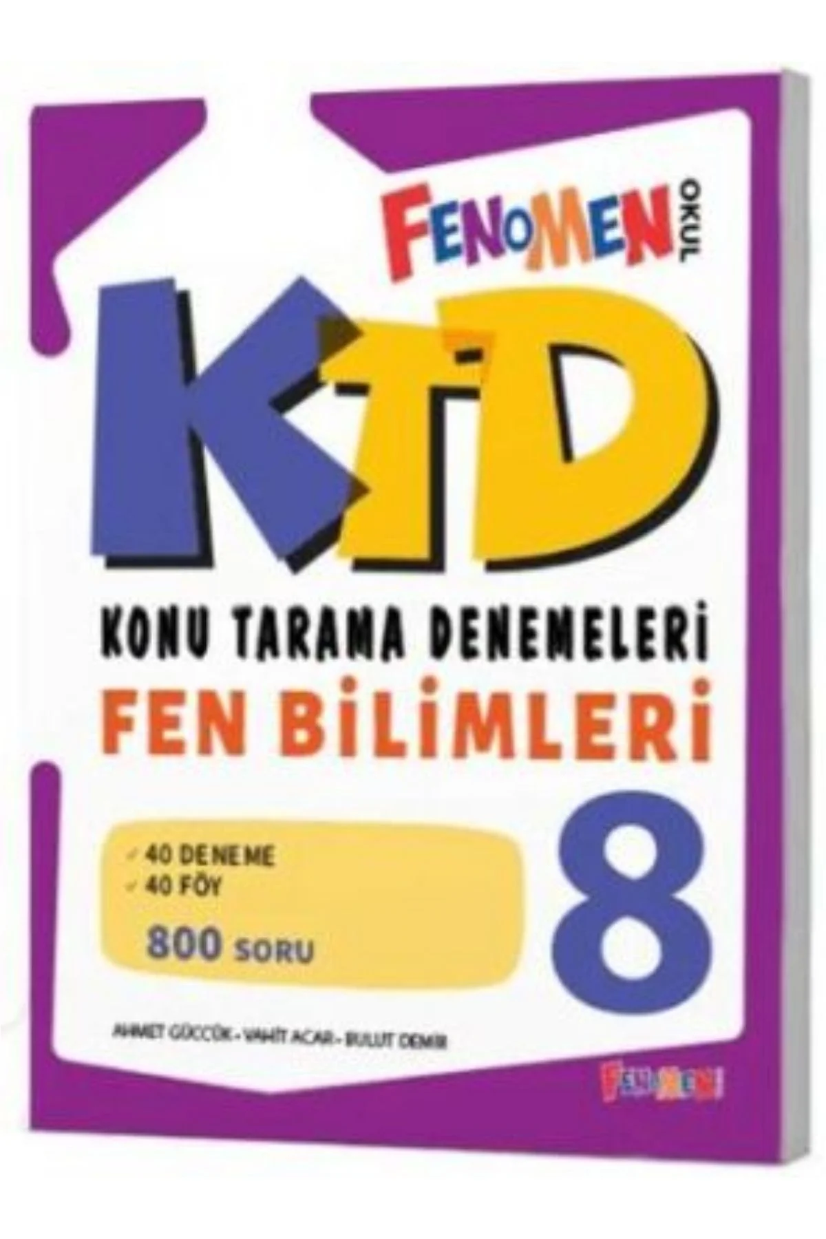 FENOMEN 8.SINIF FEN BİLİMLERİ KONU TARAMA DENEMELERİ