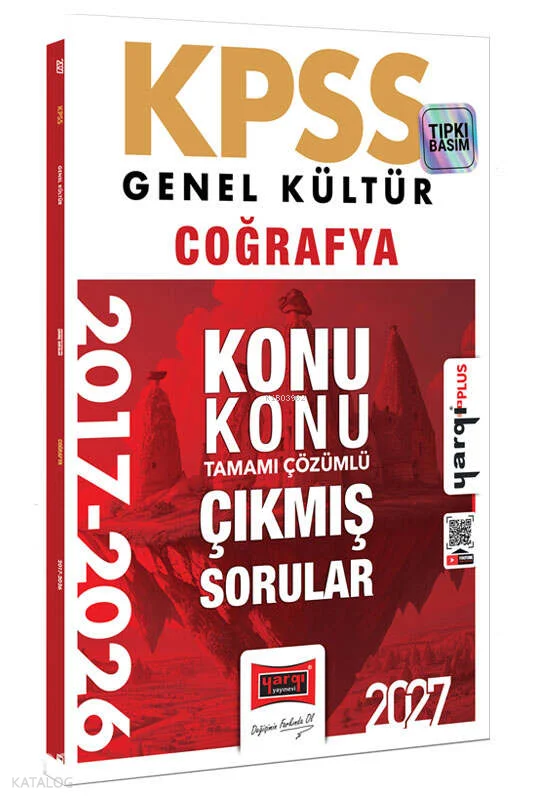 Yargı Yayınları 2027 KPSS Genel Kültür Coğrafya Konu Konu Tamamı Çözümlü 10 Yıl Çıkmış Sorular