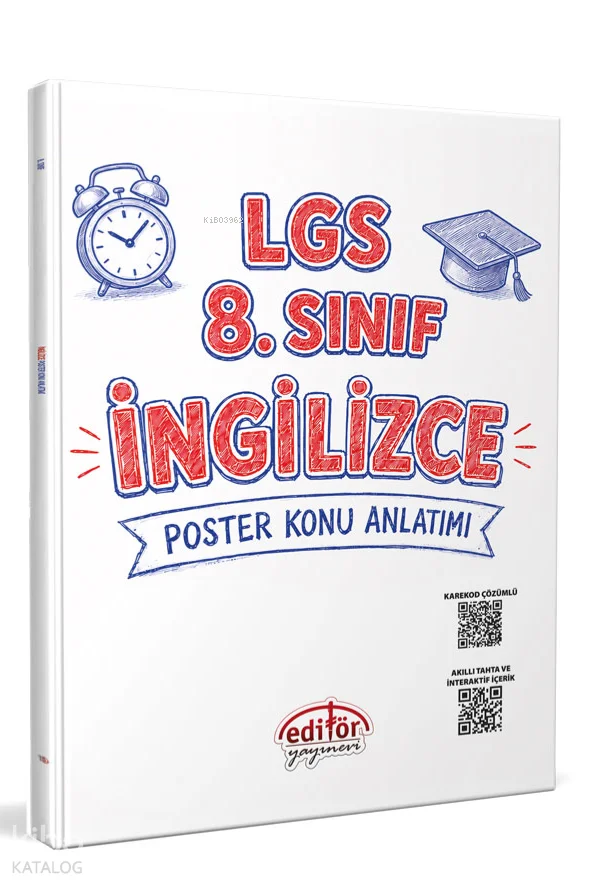 Editör Yayınları 8. Sınıf İngilizce Poster Konu Anlatımlı
