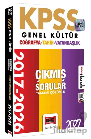 2027 KPSS Genel Kültür Tarih-Coğrafya-Vatandaşlık Konu Konu Tamamı Çözümlü 10 Yıl Çıkmış Sorular