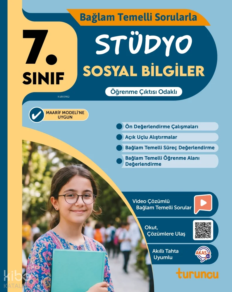 Turuncu 7. Sınıf Stüdyo Sosyal Bilgiler
