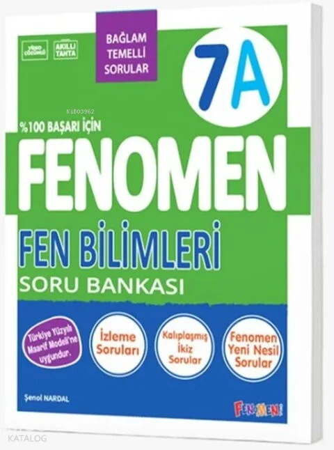 Fenomen 7. Sınıf Fen Bilimleri Soru Bankası (A)