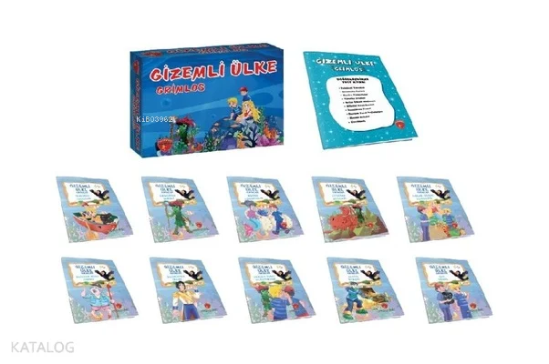 Çalışkan Arı 4. Sınıf Gizemli Ülke Serisi (10 Kitap - Sınav Kutulu)