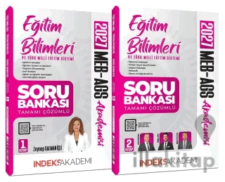2027 MEB-AGS Akademisi Eğitim Bilimleri ve Türk Milli Eğitim Sistemi Soru Bankası Seti