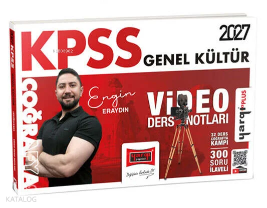 Yargı Yayınları 2027 KPSS Genel Kültür Coğrafya Video Ders Notları