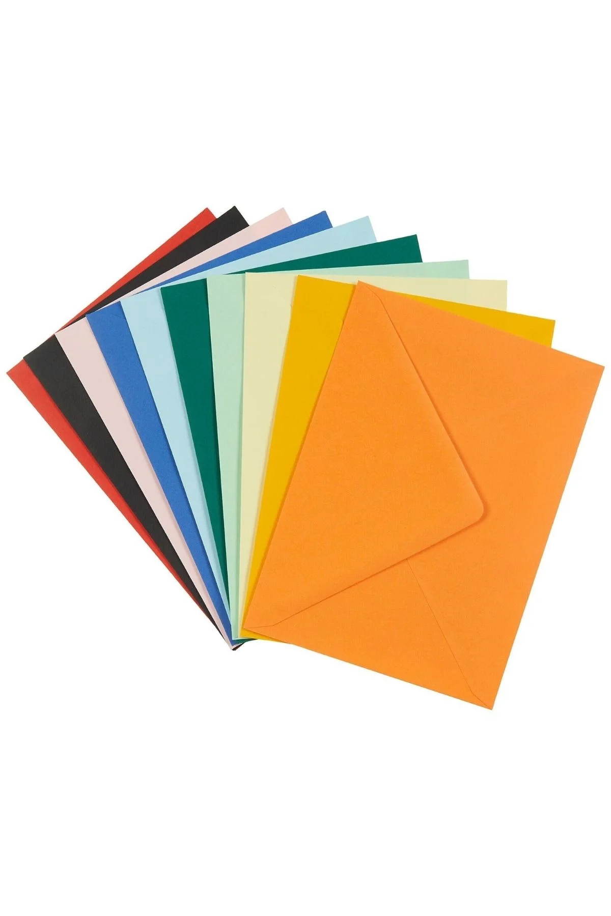 OYAL 130x180 RENKLİ KARIŞIK 90GR.DAVETİYE ZARFI 20 ADET