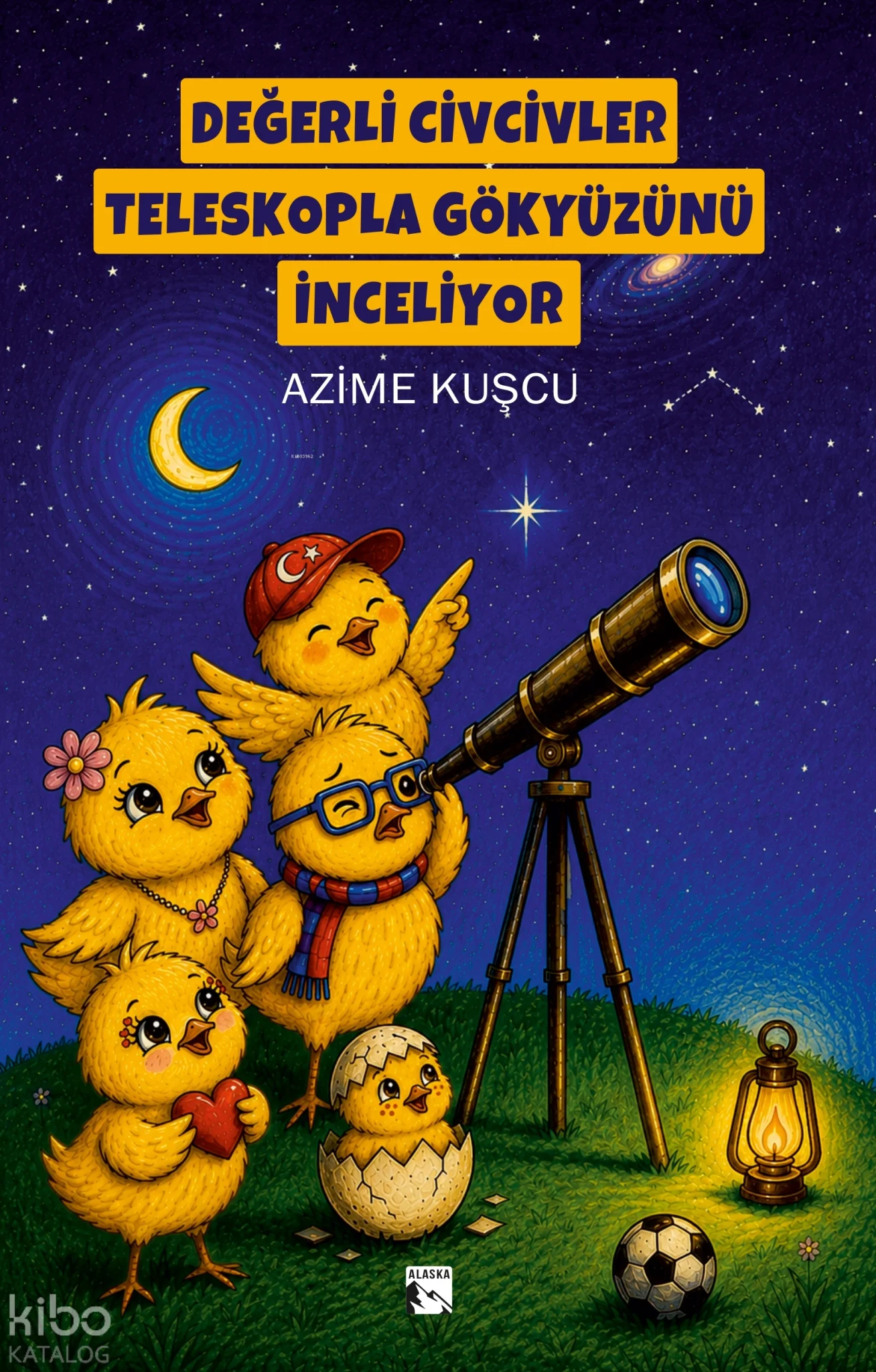 Değerli Civcivler Teleskopla Gökyüzünü İnceliyor