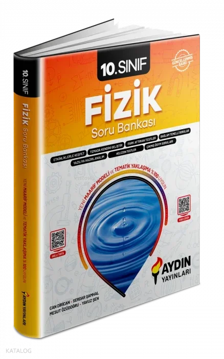 Aydın Yayınları 10. Sınıf Fizik Soru Bankası
