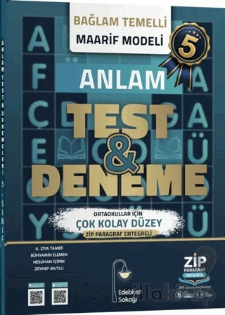 5. Sınıf Anlam Maarif Model Test ve Deneme