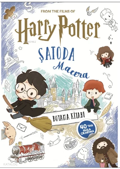 Harry Potter Şatoda Macera Boyama Kitabı