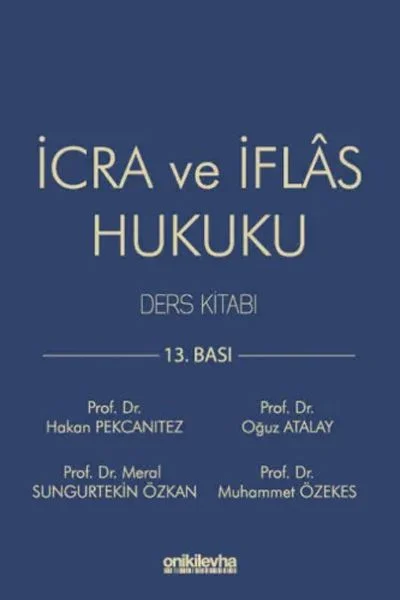 İcra ve İflas Hukuku Ders Kitabı