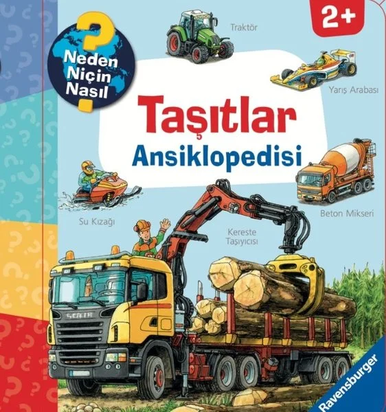 Taşıtlar Ansiklopedisi - Minikler - Neden Niçin Nasıl? Ravensburger Minikler Serisi (Ciltli)
