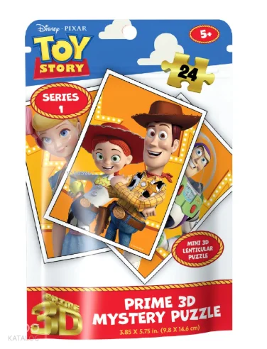 Disney Pixar Toy Story Series 1 Prime 3D Mystery Puzzle - 24 Parça
