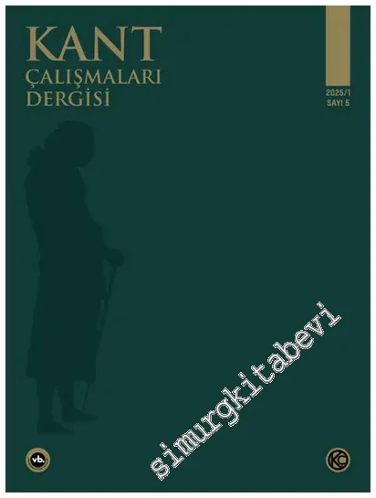 Kant Çalışmaları Dergisi  - Sayı: 5