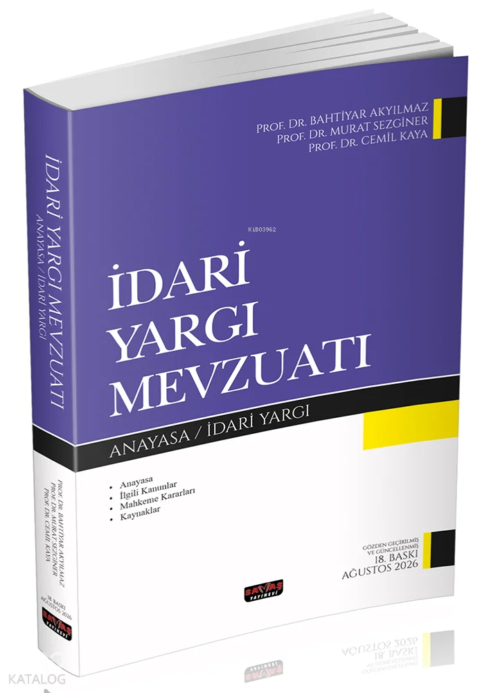 İdari Yargı Mevzuatı