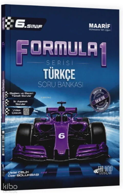 Son Viraj 6. Sınıf Türkçe Formula-1 Maarif Soru Bankası