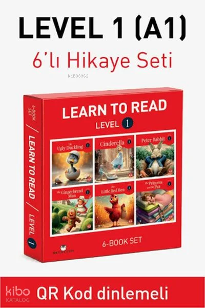 Learn to Read Level 1 İngilizce Hikaye Seti (6 Kitap)