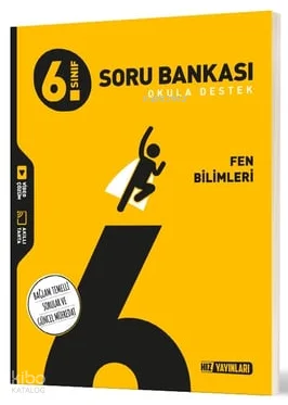 Hız Yayınları 6. Sınıf Fen Bilimleri Soru Bankası