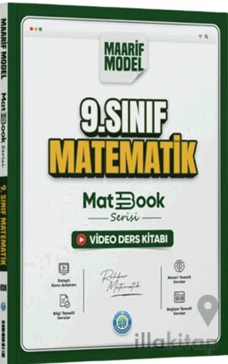 9. Sınıf Matematik Matbook Serisi Maarif Model Video Ders Kitabı