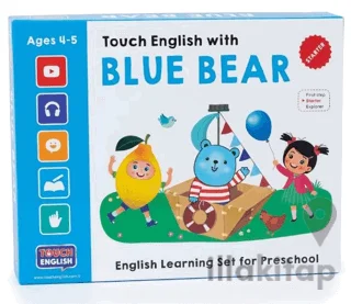 Touch English Blue Bear İngilizce Eğitim Seti (4-5 yaş)