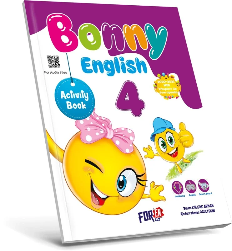 FOR EN ELT 4.SINIF BONNY ENGLİSH 3 Lİ SET - (CB+AB+TB)