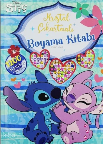 Disney Stiç - Kristal Çıkartmalı Boyama Kitabı