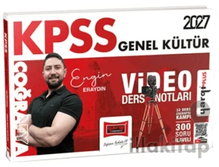 2027 KPSS Genel Kültür Coğrafya Video Ders Notları