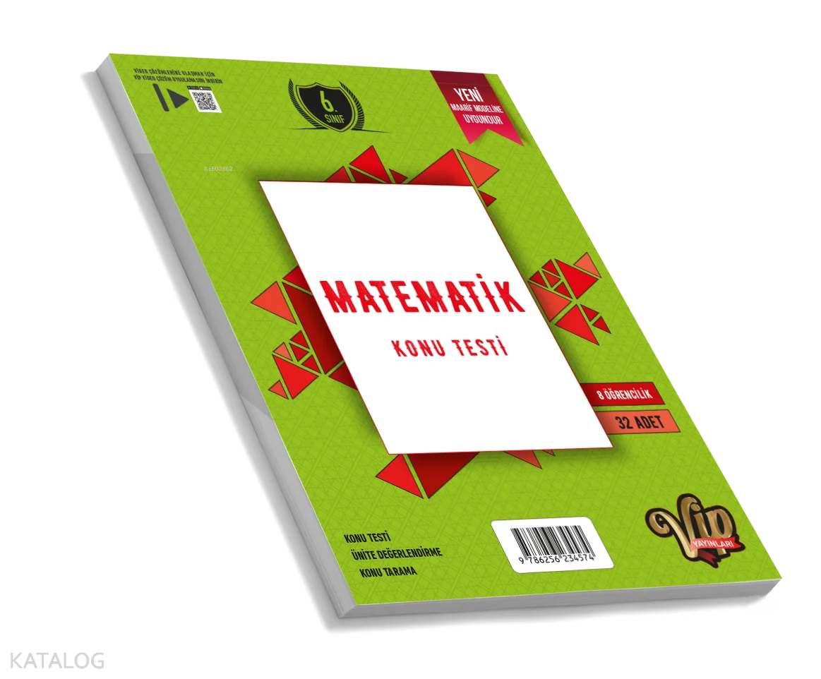 Vip 6. Sınıf Matematik Konu Testi (8 Öğrencilik)