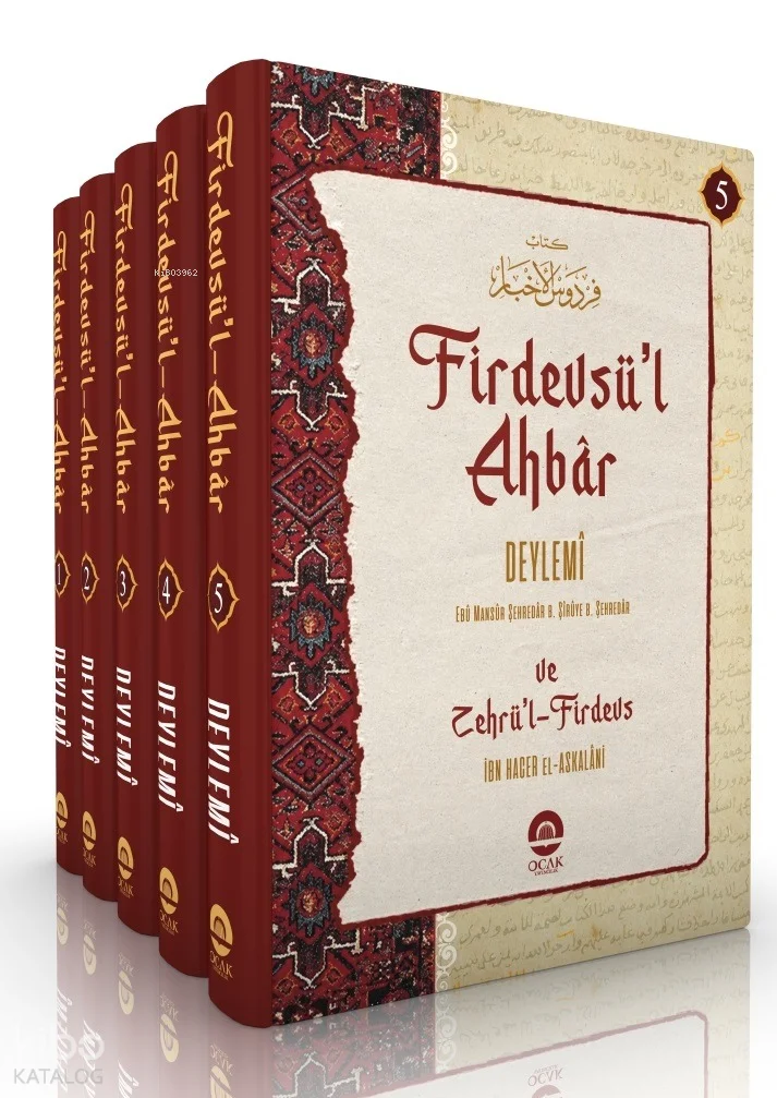 Firdevsu'l-Ahbar (5 Cilt) - Ciltli