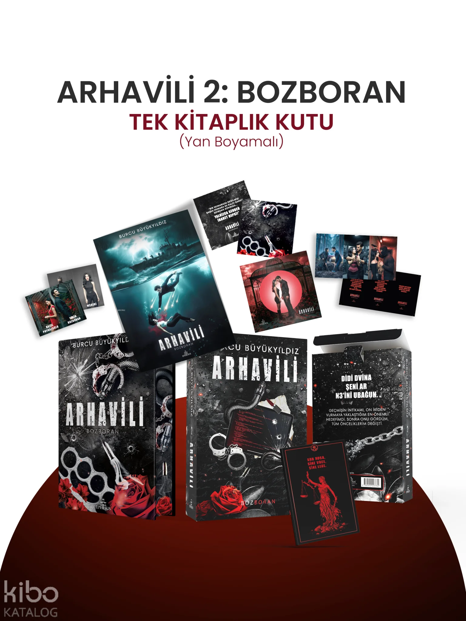 Arhavili 2: Bozboran (Ciltli - Yan Boyamalı - Kutulu)