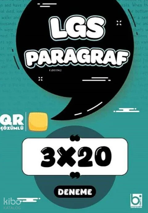 Bigelio LGS Paragraf 3x20 Deneme Çözümlü