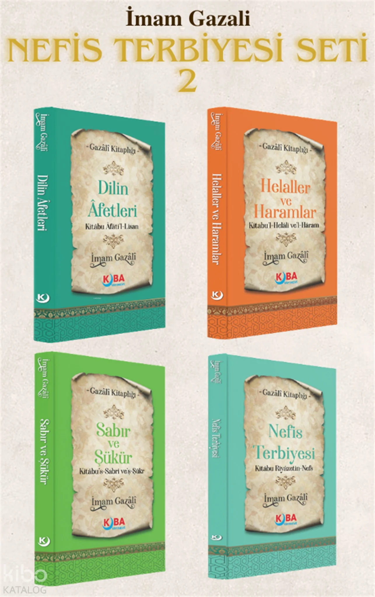 İmam Gazali - Nefis Terbiyesi Seti 2 (4 Kitap)