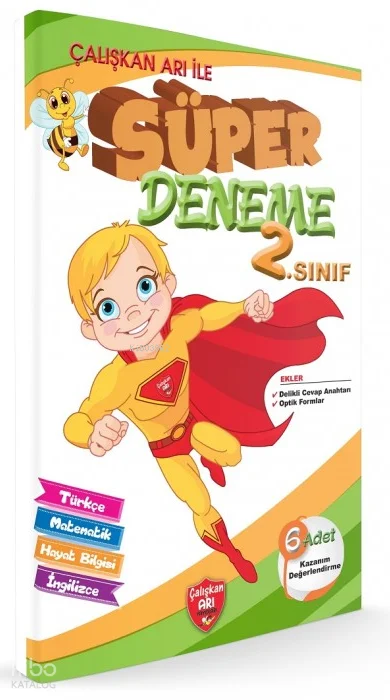 Çalışkan Arı 2. Sınıf Süper 6'lı Deneme