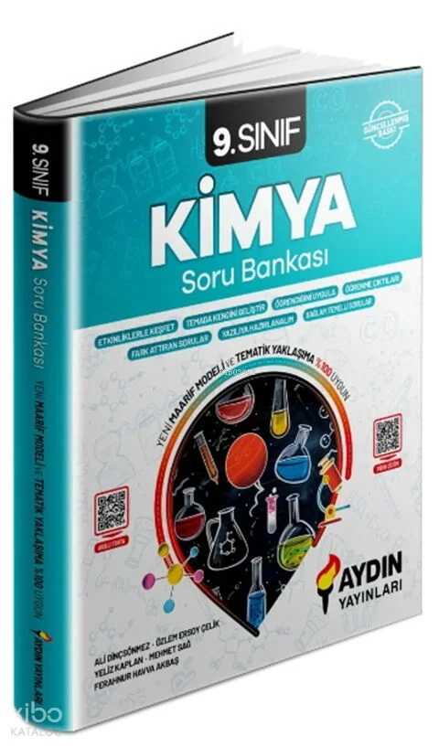 Aydın Yayınları 9. Sınıf Kimya Özetli Soru Bankası